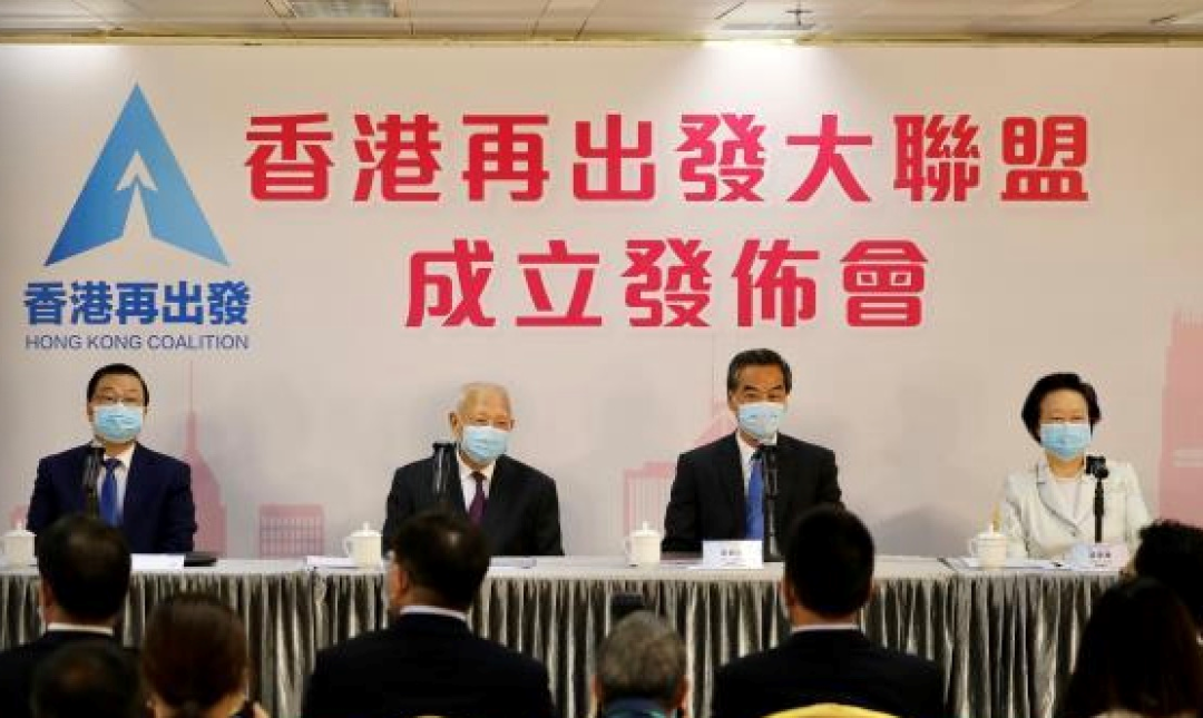 香港经济全球抗疫 香港齐心协力再出发