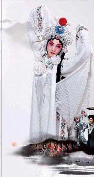 Ding&nbsp;Xiaojun&nbsp;stars&nbsp;as&nbsp;Bai&nbsp;Suzhen&nbsp;in&nbsp;The&nbsp;Legend&nbsp;of&nbsp;White&nbsp;Snake.(Photo:&nbsp;Global&nbsp;Times)