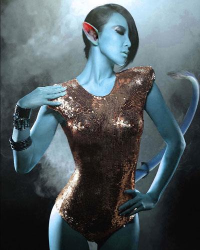 跟拍<em>3d人体</em>彩绘全程+速度围观