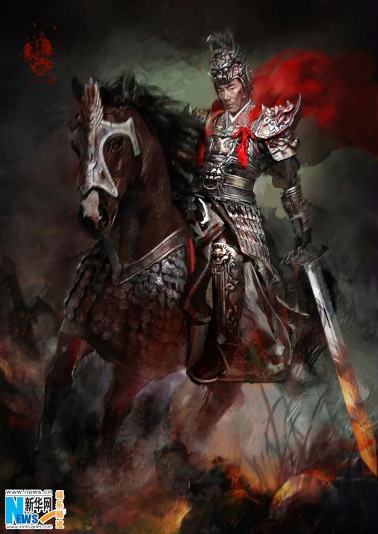 《<em>杨门女将</em>》油画定妆照 张柏芝英姿飒爽帅气