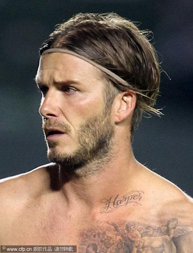 david beckham hand tattoo