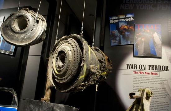 Artifacts from the 911 Memorial and Museum Memorial