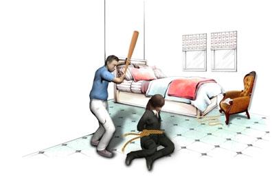 一男子沉迷SM拘禁女网友反被敲诈 杀人分尸发