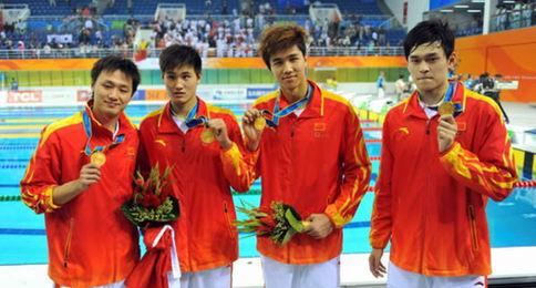 2012年度最佳团队奖候选团队:中国游泳队