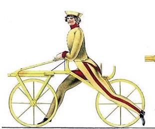 运动常识:有趣自行车发展史 打印出的新型自行