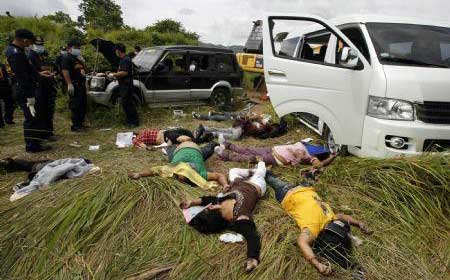57 killed in Philippine massacre