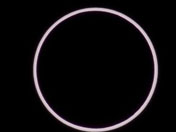 El eclipse solar en 2005, en Madrid, España 