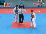 [完整赛事]跆拳道男子58公斤以下级半决赛 中国-泰国