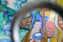 Thangka of Regong art