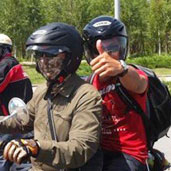 July 19th - In Kunchun, I jump on the motorcycle and head for the grand canyon there.