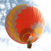 August 2nd - We&acute;re airborne! Floating on air.