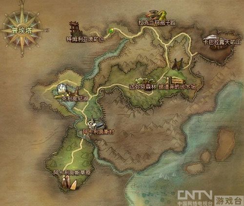 《永恒之塔》天族地图介绍 天族普埃塔_攻略_