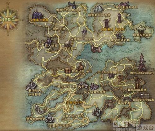 《永恒之塔》魔族地图介绍 繁华之地贝鲁斯兰