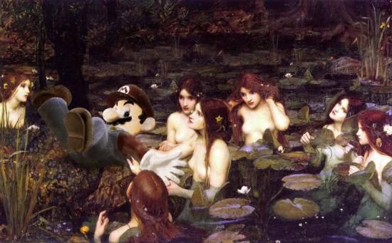 恶搞马里奥手绘大腹便便的他摄取蘑菇后的利弊_八卦周边_游戏台_中国网络电视台_顶级游戏资讯门户