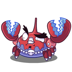 泡沫蟹