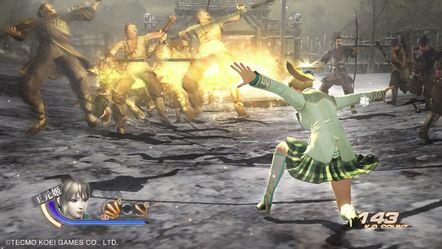 《真三国无双6》校园风吕布及貂蝉截图公布