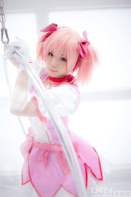 《魔法少女小圆》女主角鹿目圆香Cosplay欣赏