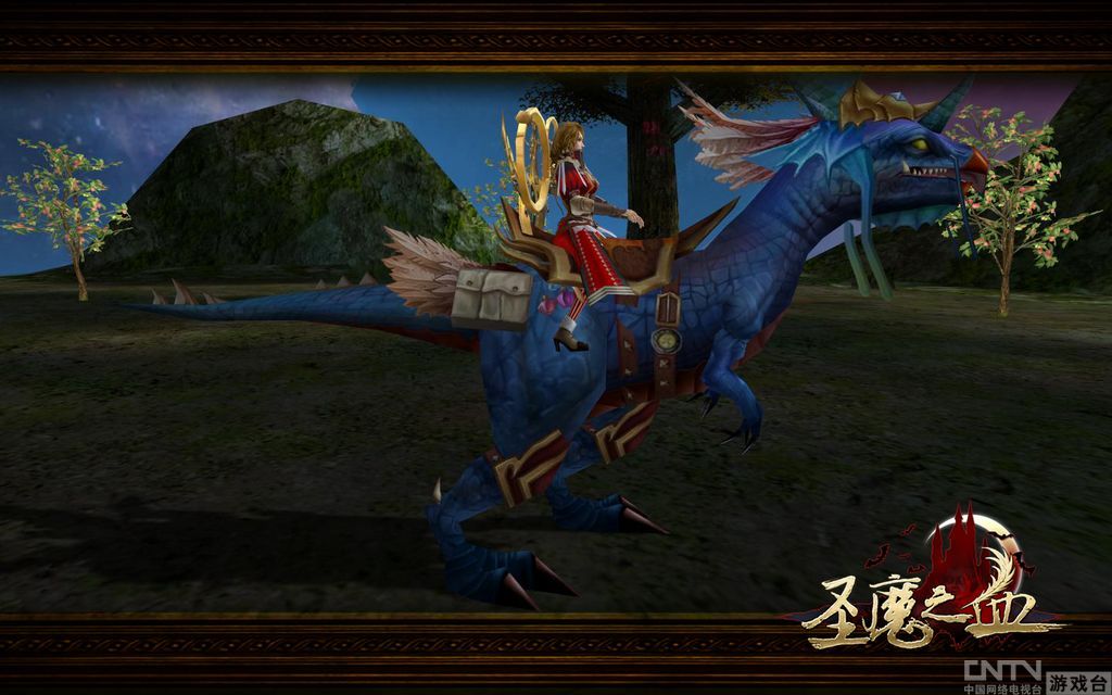 冲锋陷阵称霸大陆 圣魔之血极品坐骑最拉风_厂