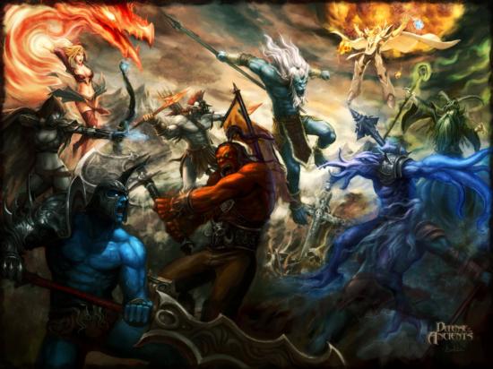 <em>火女</em>俯身献大波《<em>DotA</em>》画师笔下精美艺术图