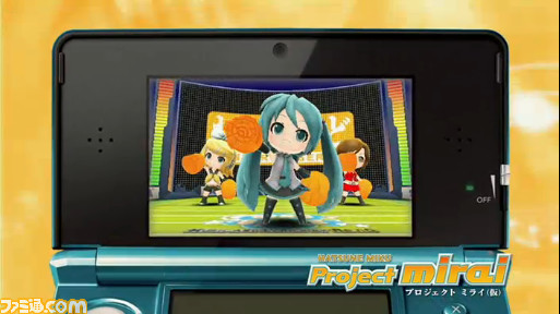 《初音未来》新作登陆3DS Q版可爱造型_家用