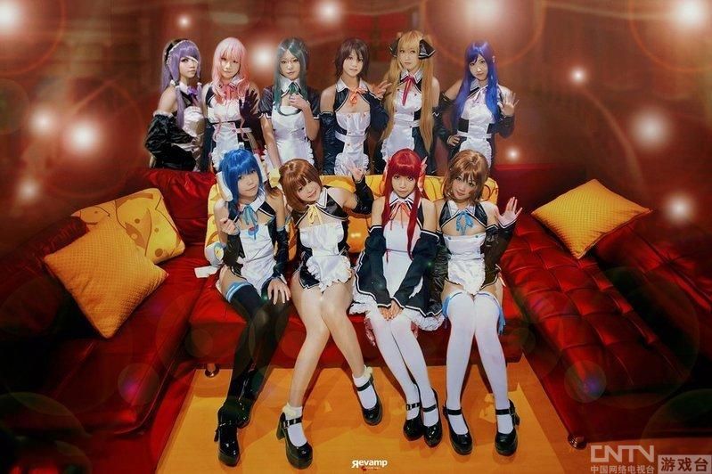 《梦幻<em>俱乐部</em>》众<em>美眉</em>cosplay