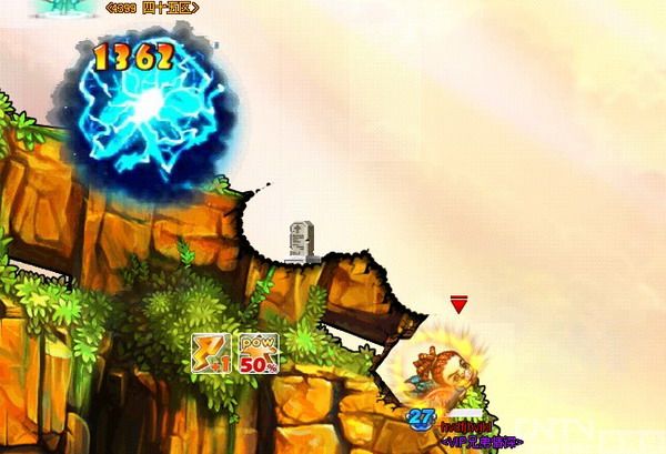 烟火戏天 《弹弹堂》炮弹射击绝招爆料_网页游