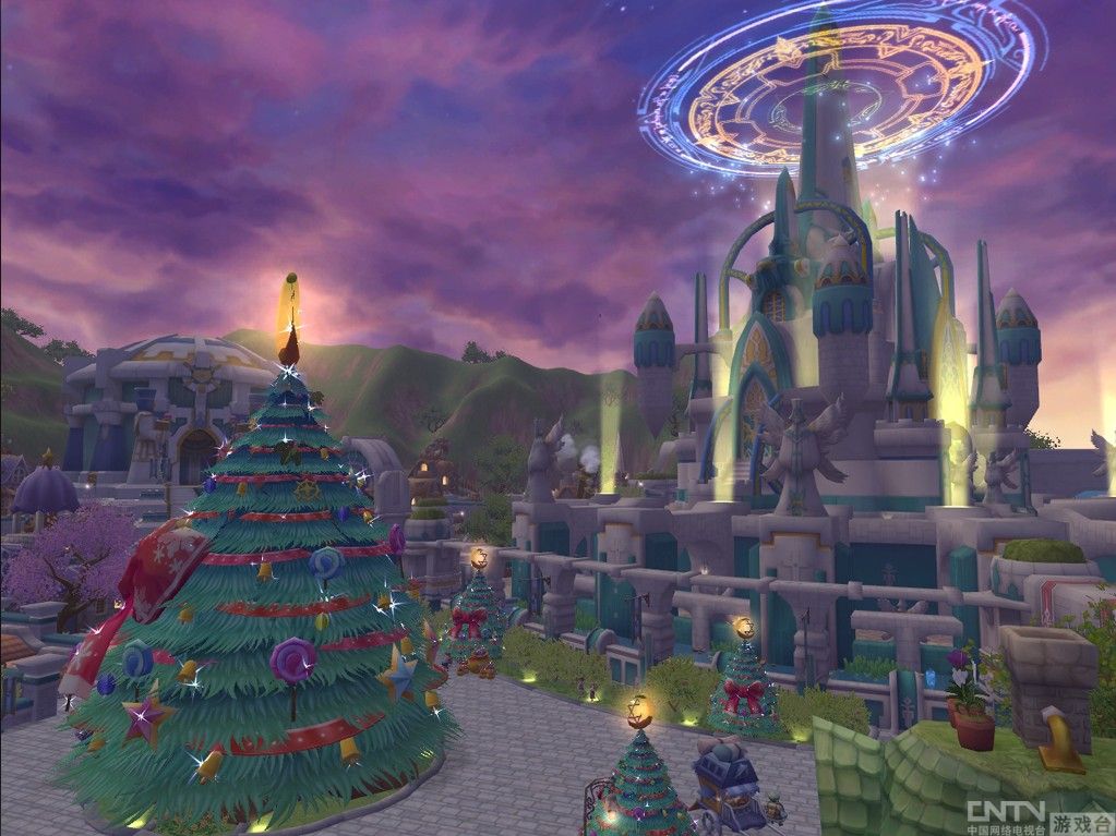 华美时装主题壁纸《圣境传说》喜迎圣诞佳节_