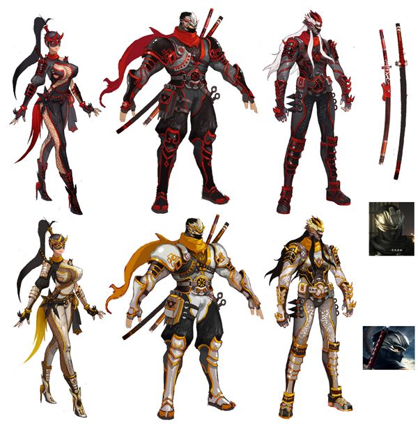 网易格斗新游《斩魂》首曝时装