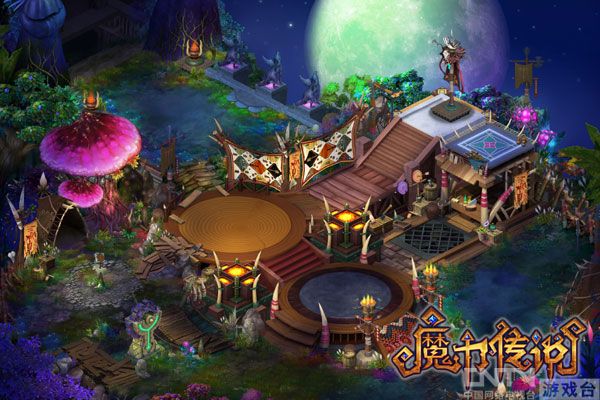 《魔力传说》q版日式游戏场景截图