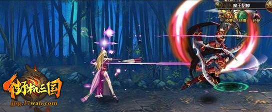 37wan《街机三国》好基友组队模式玩法详解_