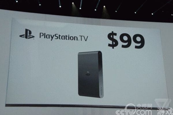 索尼发布PS TV游戏机顶盒:单机售价99美元_产