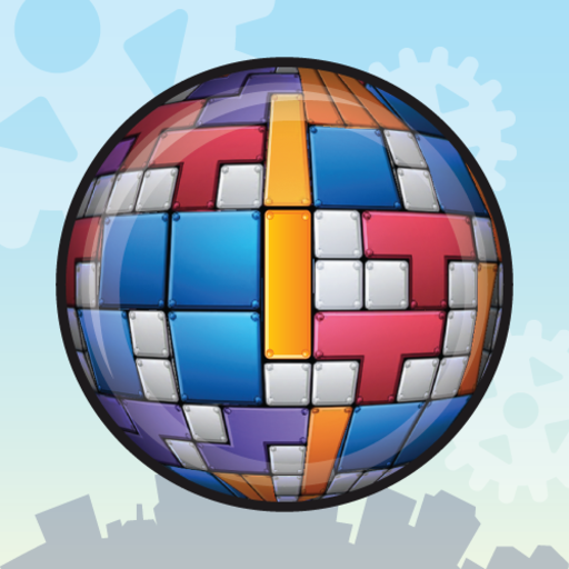 一款类似三消的益智游戏 方块球