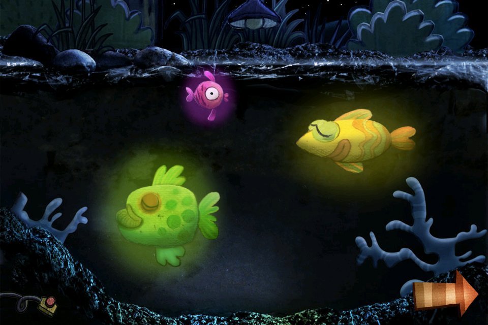 一款儿童互动式睡前读物 晚安