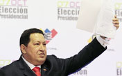 Hugo Chávez gana las elecciones presidenciales de Venezuela