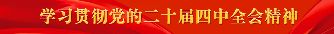 学习贯彻党的二十届四中全会精神 学习贯彻党的二十届四中全会精神