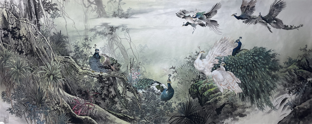 名家推介|大型实景花鸟画家张辉作品大观插图2中国题字网 名家推介|大型实景花鸟画家张辉作品大观插图2中国题字网