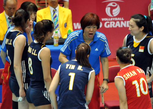 [高清组图]中国女排3-0阿根廷 夺香港站两连胜