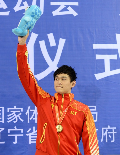 [高清组图]男子200米自由泳 孙杨破亚洲纪录夺冠