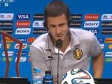 [世界杯]比利时队员阿扎尔当选本场比赛最佳球员