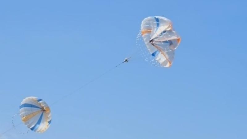 China's giant wind power kite heads for testing