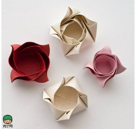 优美点心盒 漂亮折纸包装盒的做法