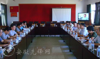 安徽省党员电教中心到宣城市宣州区调研指导远
