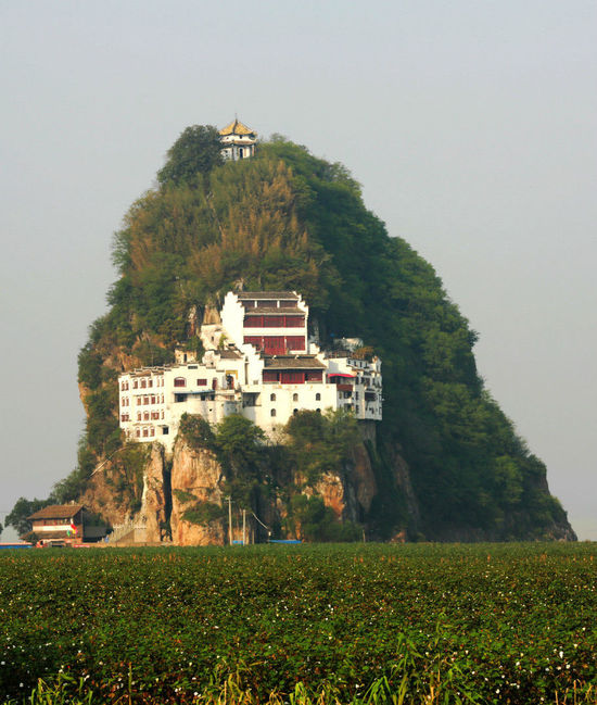 长江绝岛 安庆宿松小孤山