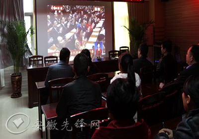 安徽临泉县利用远程教育课堂加强农村党员教育