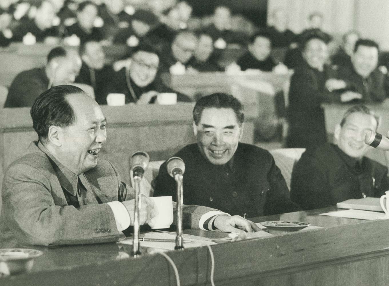 Чжоу Эньлай и Мао