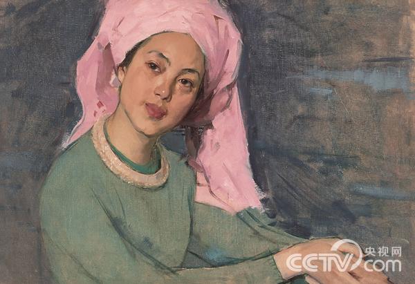 “七彩云南”：靳尚谊 《傣族妇女》 油画 1961