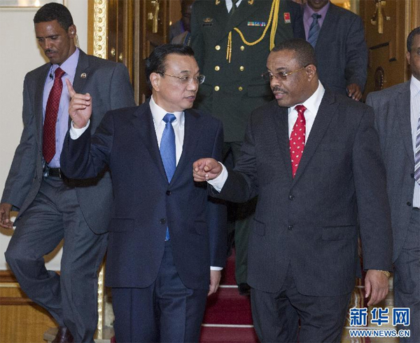 Li Keqiang arrive en Éthiopie pour renforcer les liens