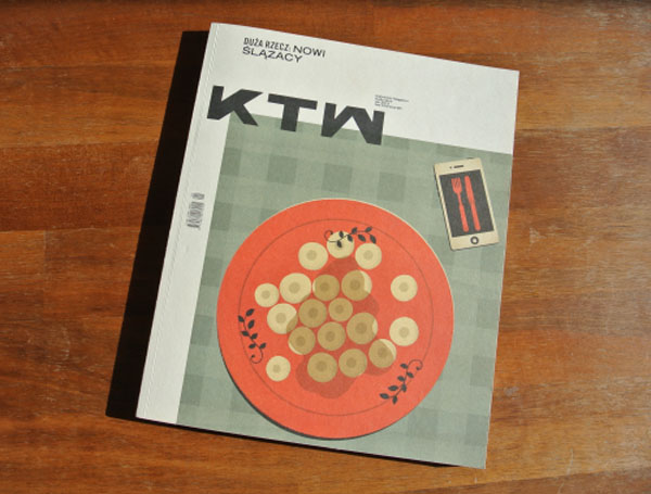 波兰KTW杂志封面与内页插图