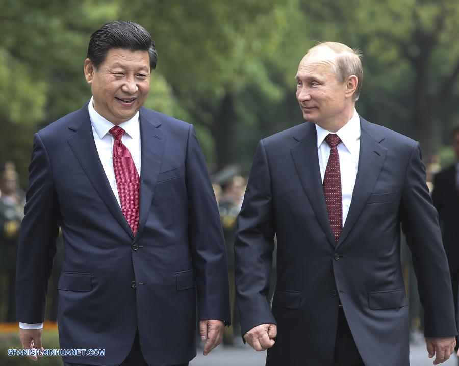 Presidentes de China y Rusia prometen fortalecer cooperación entre ambos países