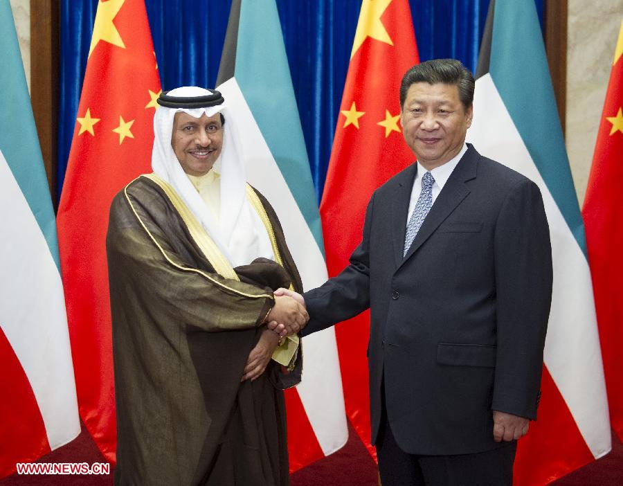 Le Président Xi rencontre le Premier ministre koweitien